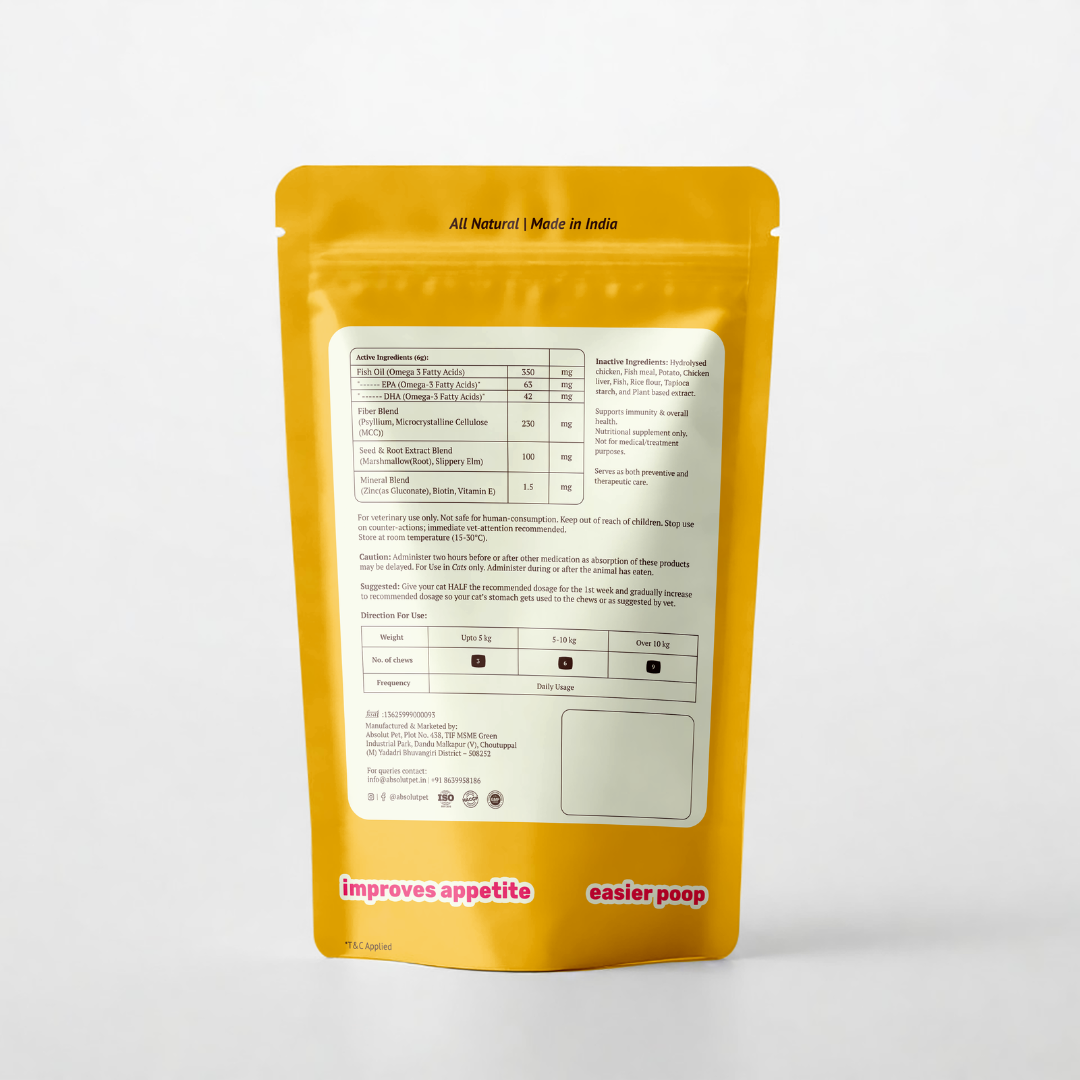 Cat Hairball Relief Mousse