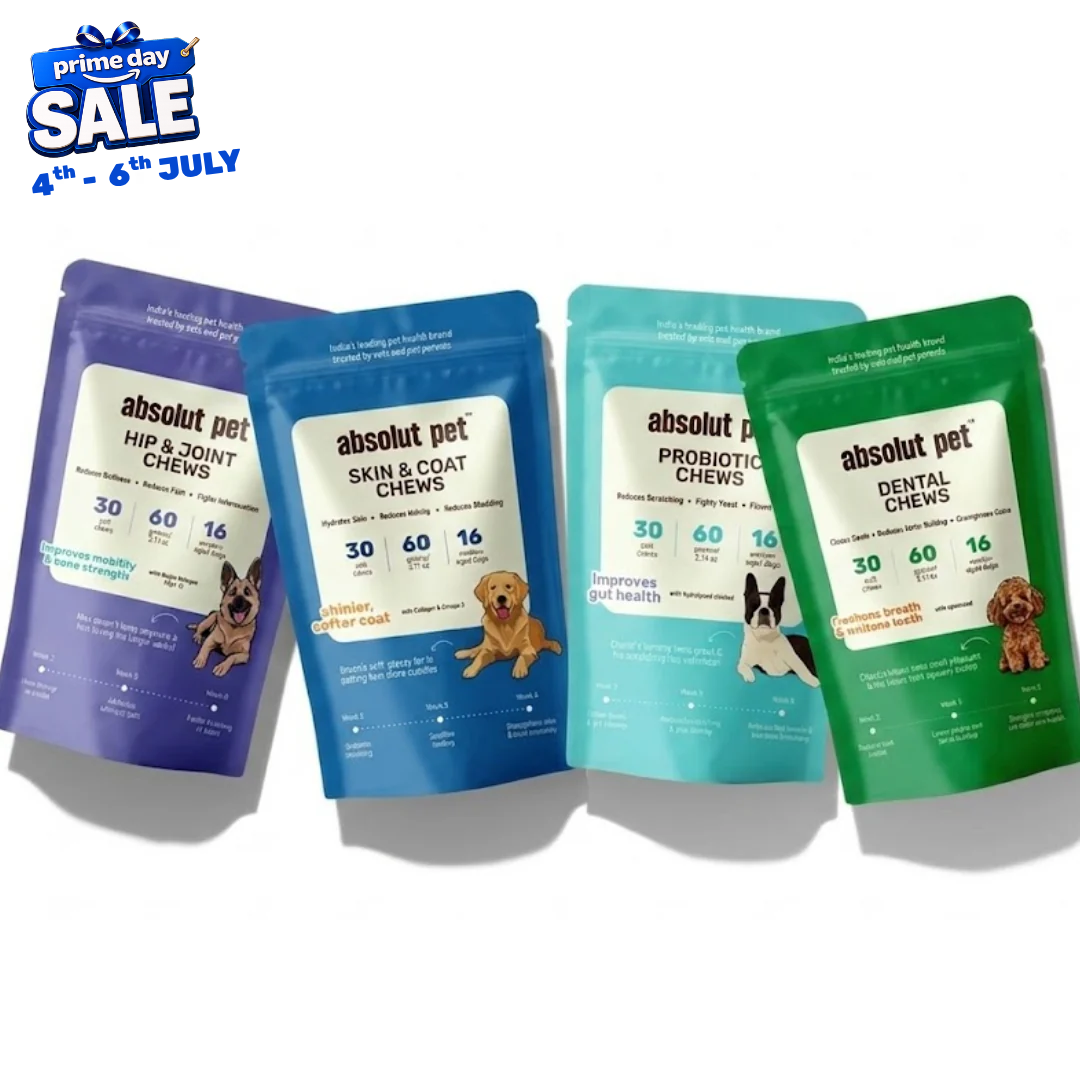 Probiotic, Hip & Joint, Skin & Coat & Dental Combo