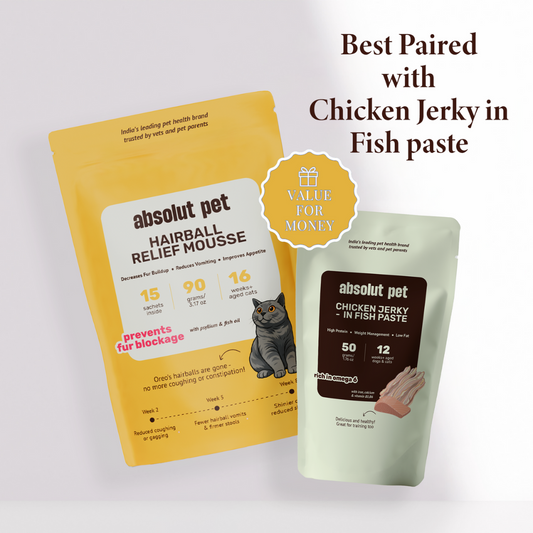 Cat Hairball Relief Mousse