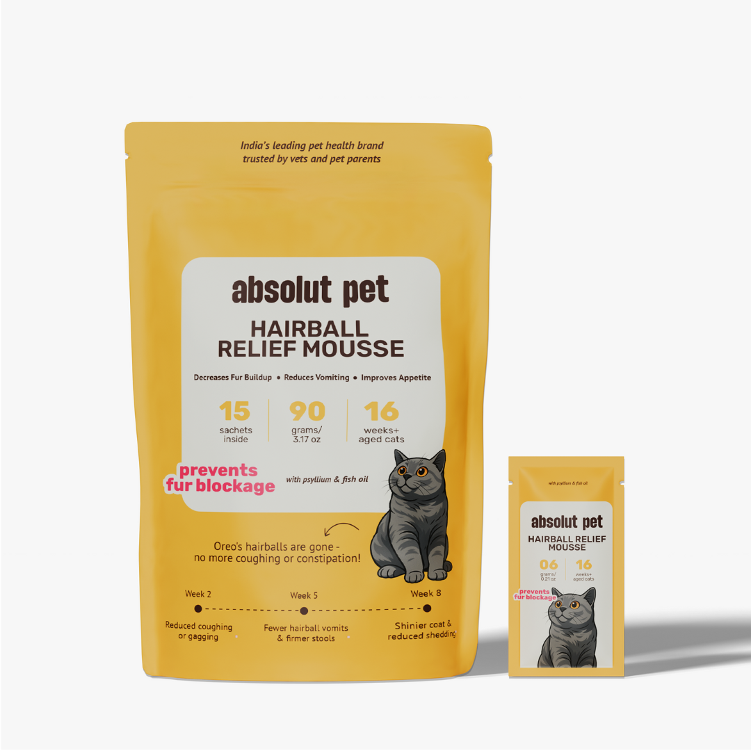 Cat Hairball Relief Mousse