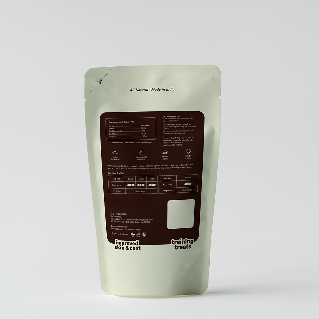 Chicken Jerky in Fish Paste