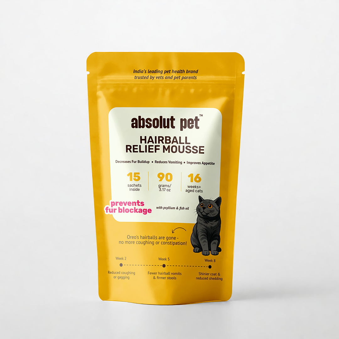 Cat Hairball Relief Mousse