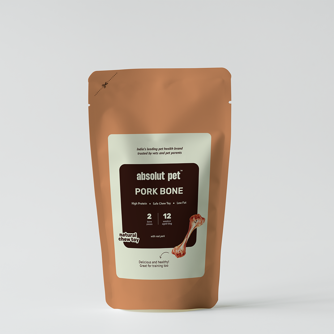 Pork Bone - Natural Chew Toy