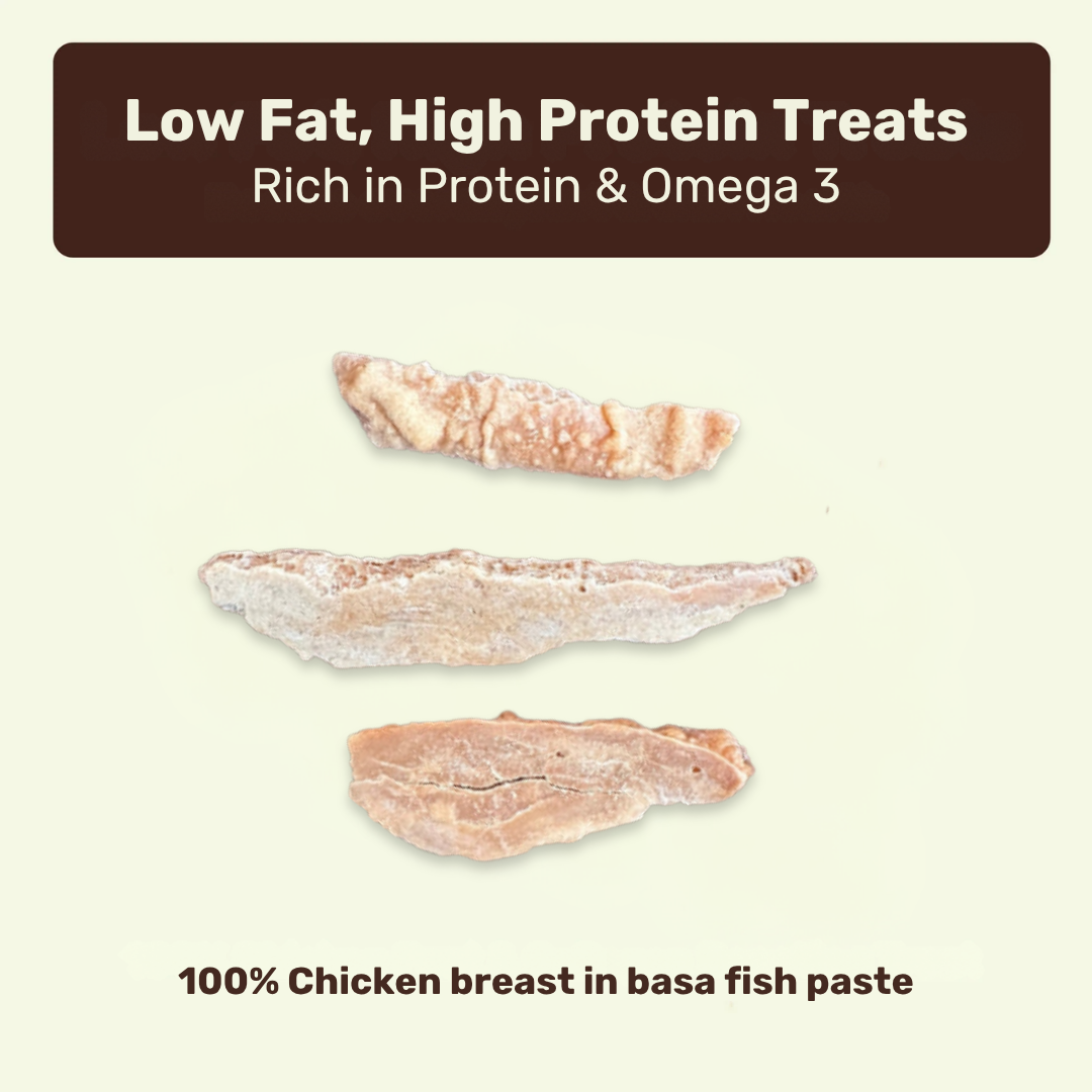 Chicken Jerky in Fish Paste
