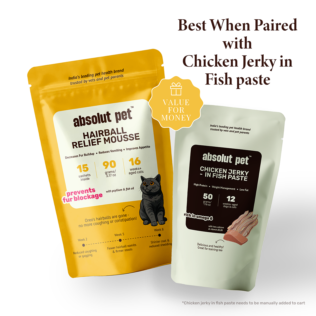 Cat Hairball Relief Mousse