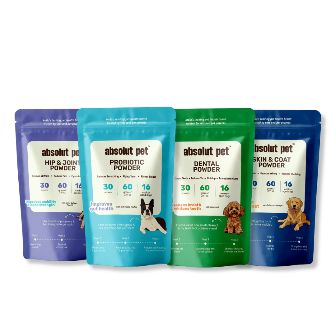 Probiotic, Hip & Joint, Skin & Coat & Dental Combo