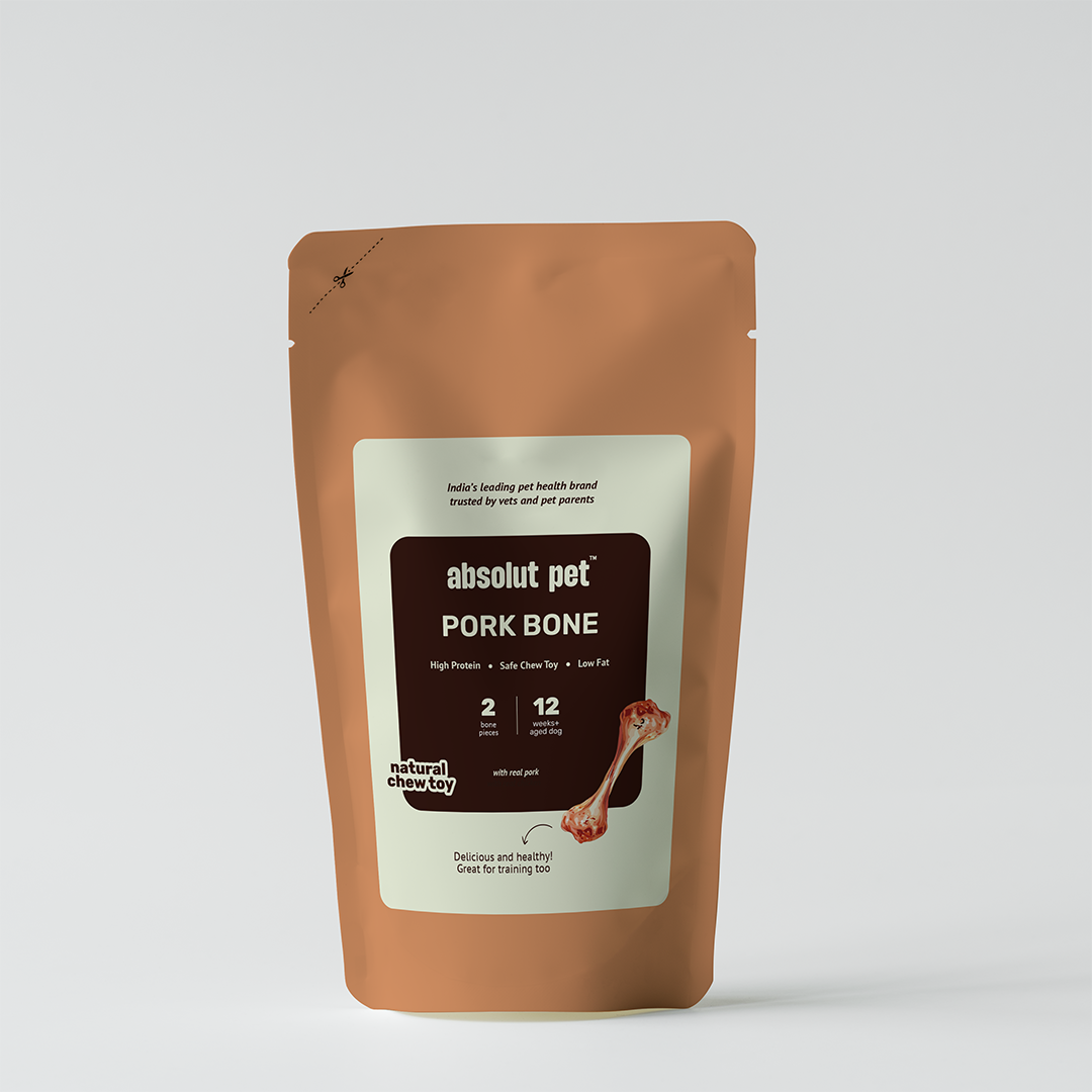 Pork Bone - Natural Chew Toy