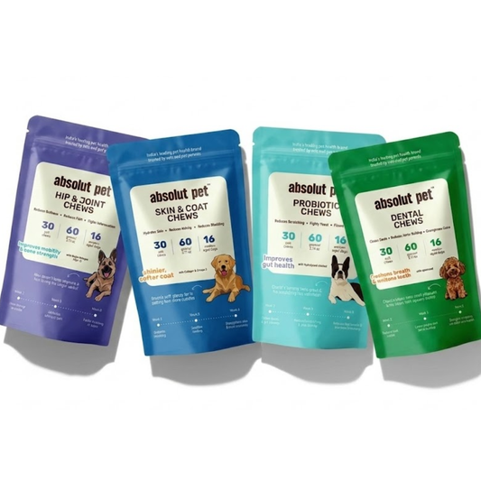Probiotic, Hip & Joint, Skin & Coat & Dental Combo