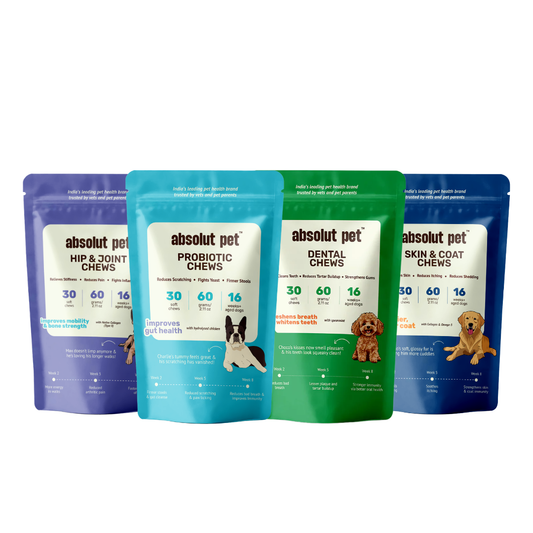 Probiotic, Hip & Joint, Skin & Coat & Dental Combo