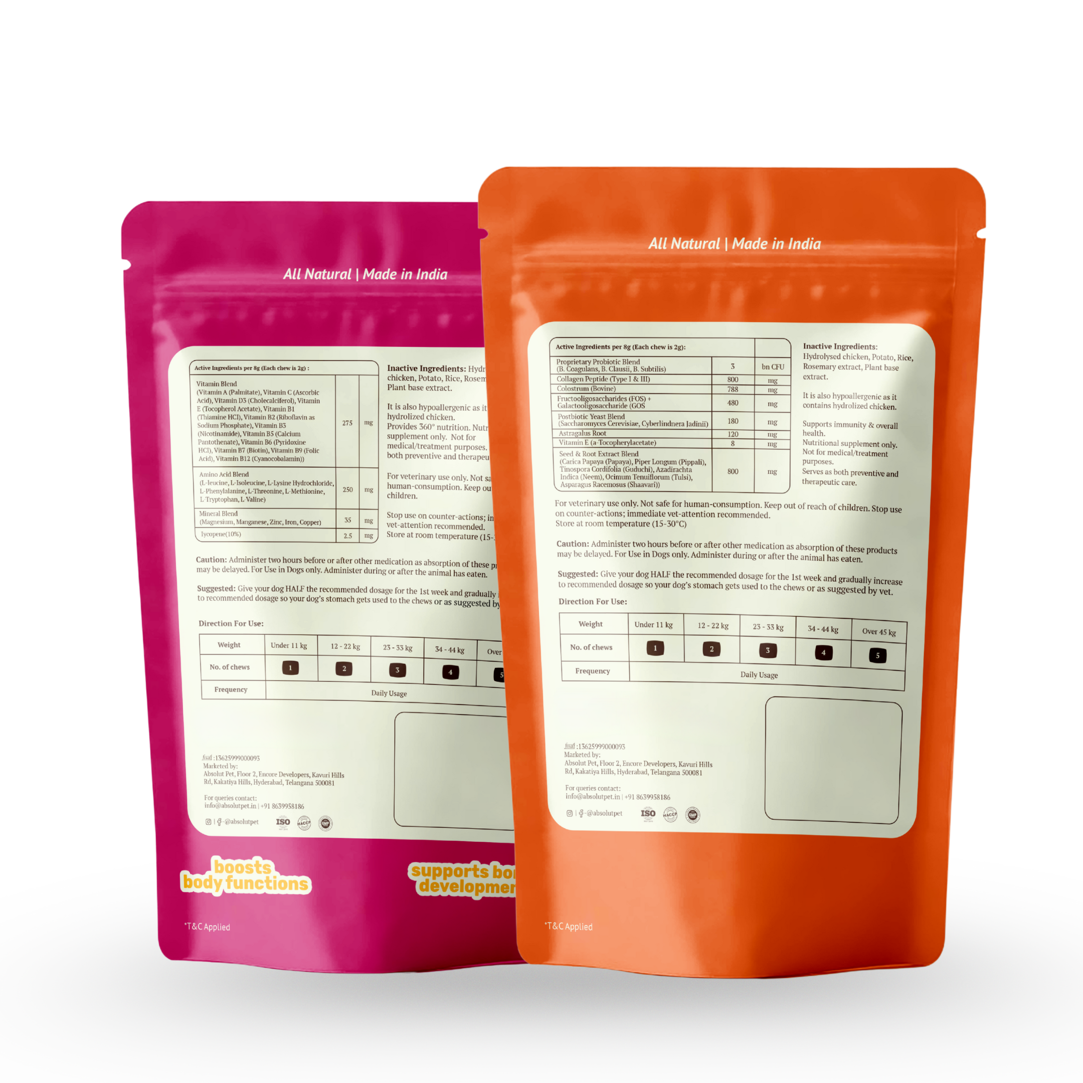 Immunity & Multivitamin Chews Combo