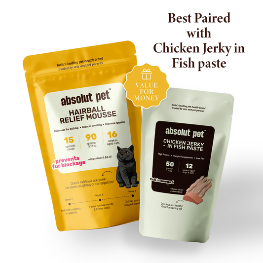 Cat Hairball Relief Mousse