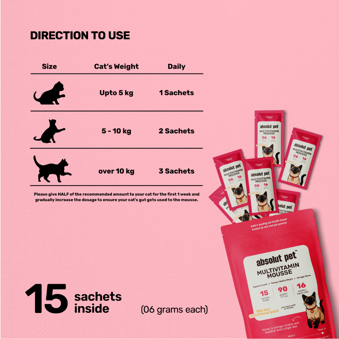Cat Multivitamin Mousse
