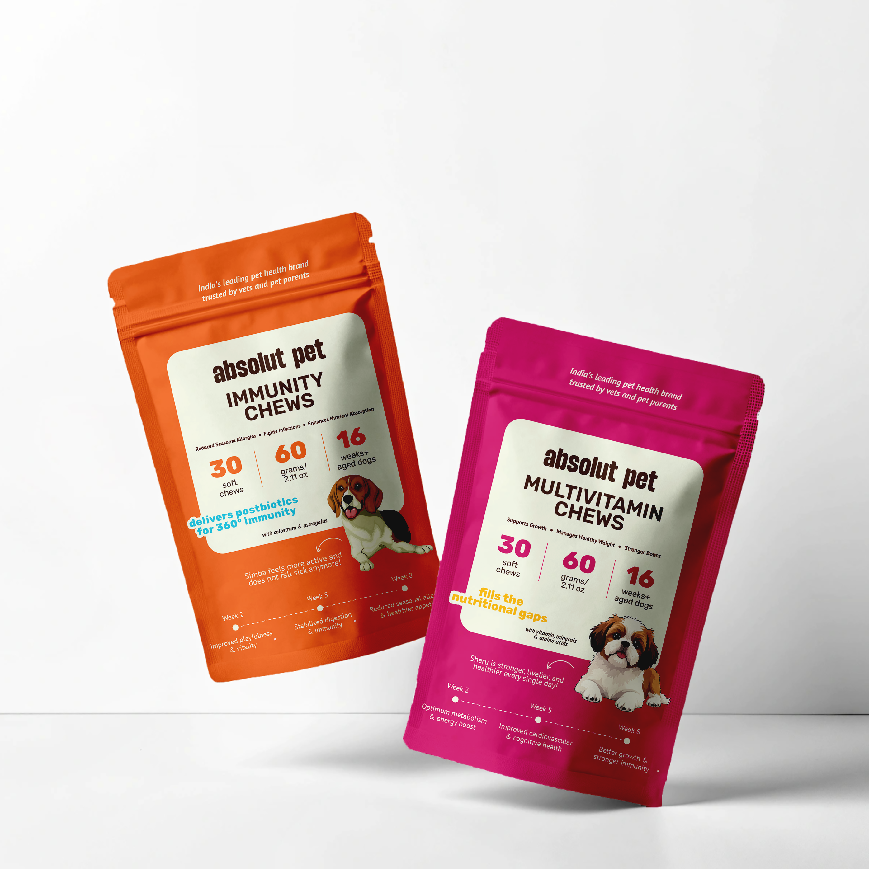 Immunity & Multivitamin Chews Combo
