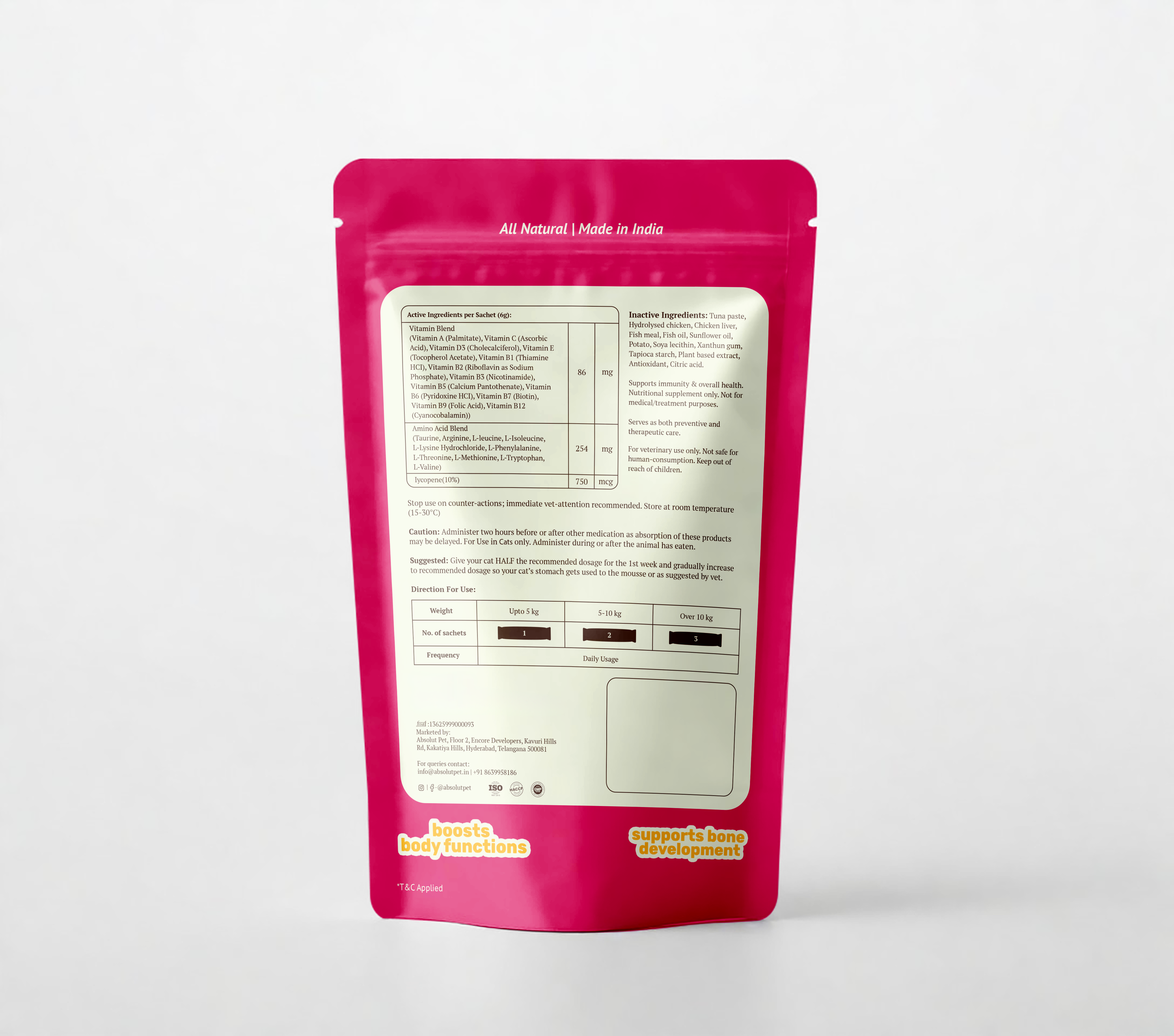 Cat Multivitamin Mousse