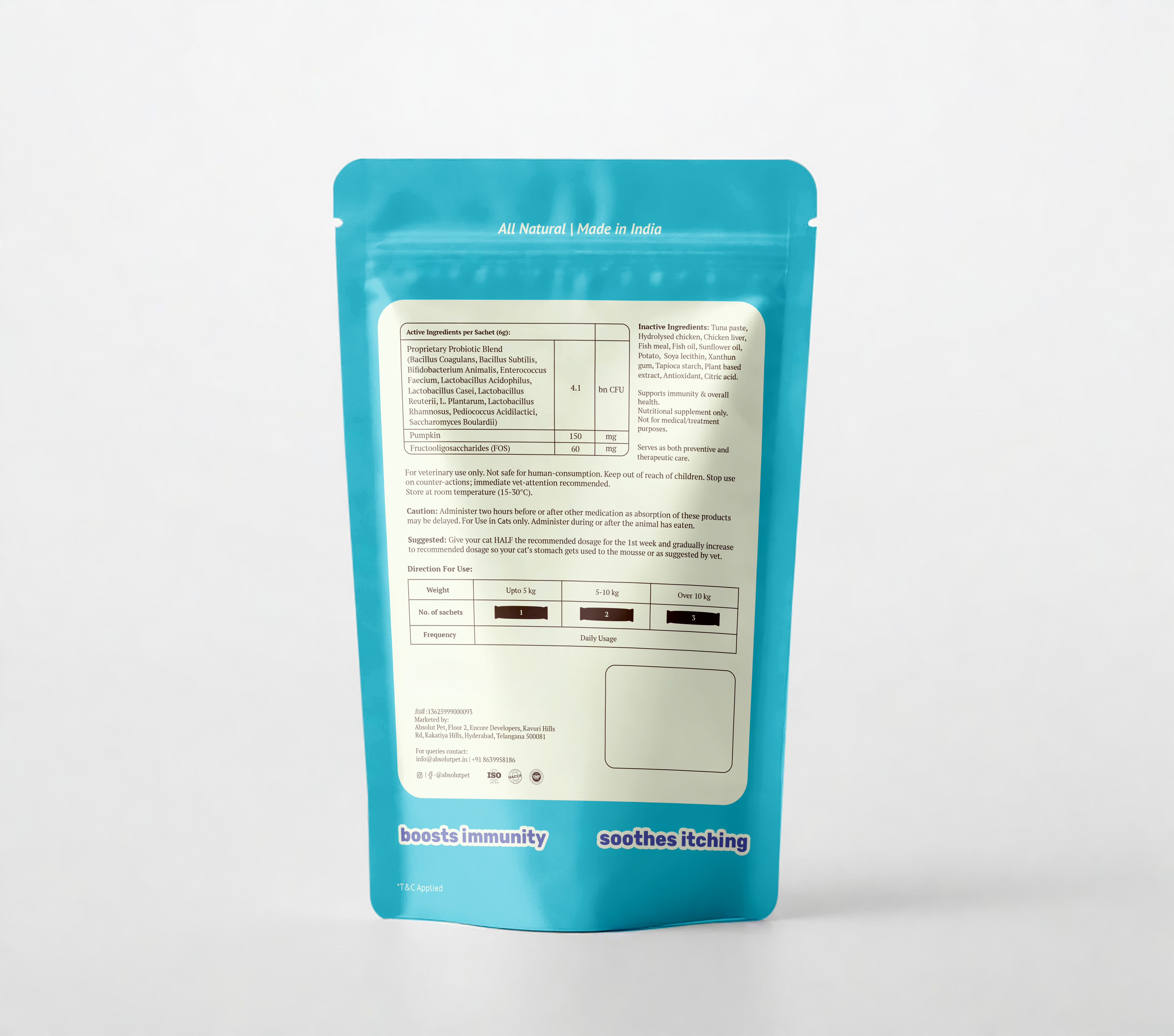 Cat Probiotic Mousse