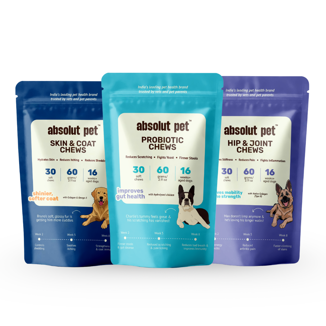 Probiotic, Hip & Joint, Skin & Coat Combo