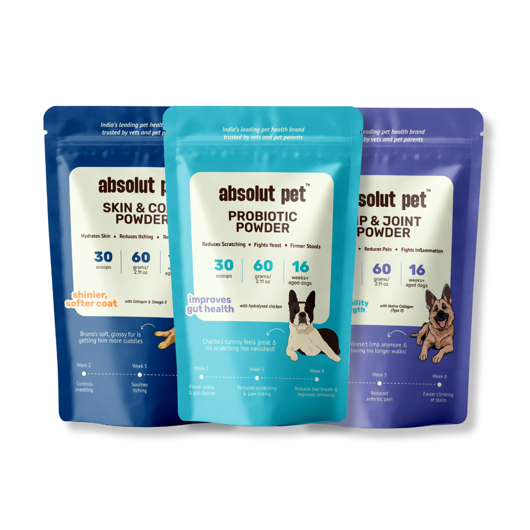 Probiotic, Hip & Joint, Skin & Coat Combo